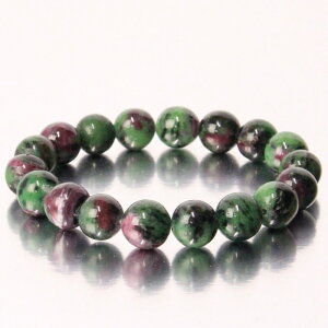 yI _ 10mmʁzr[C]CTCg uXbgbRuby Zoisite AjCg r[ uX oO  r uXbh Bracelet uXbg Bangleb p[Xg[ u