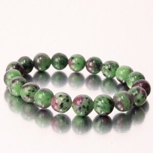 yI _ 10mmʁzr[C]CTCg uXbgbRuby Zoisite r[C]CTCg uXbg uXbh Bracelet uX oO bY fB[X VR  _