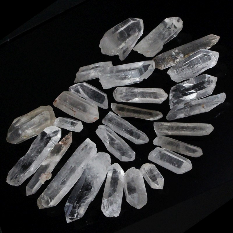 Set of 2 Clear Quartz Clear Quartz Crystal Quartz Crystal 