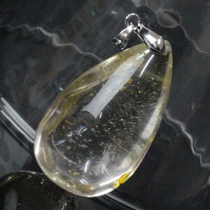 `NH[c y_gbrutile quartz `NI[c j `NH[c lbNX Pendant y_gwbh NecklacebY fB[X _ p[Xg[ `NH[c