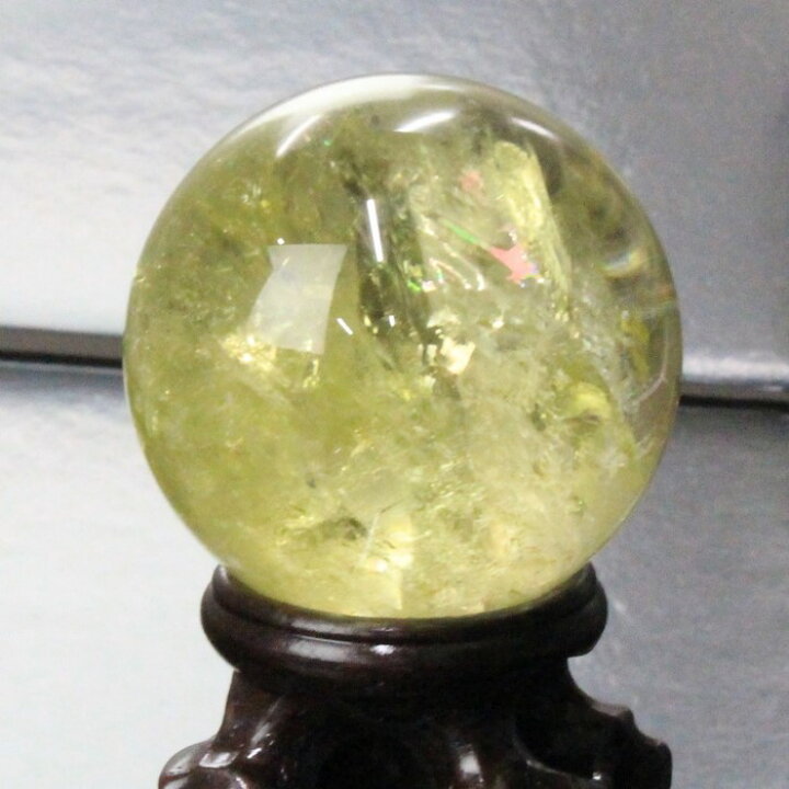 楽天市場】【44mm】シトリン 丸玉 黄水晶 Citrine シトロン シトリン 