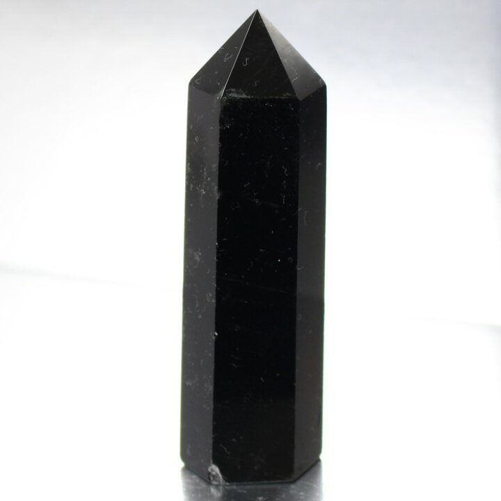 楽天市場】黒水晶 ポイント モリオン Morion 黒水晶 原石 ポイント 