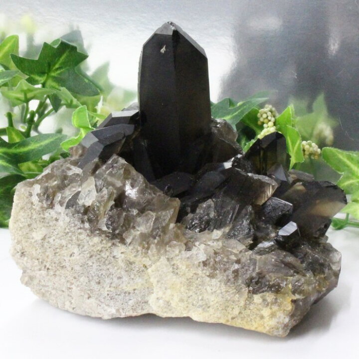 楽天市場】モリオン クラスター 黒水晶 Morion モリオン 原石 邪気払い 