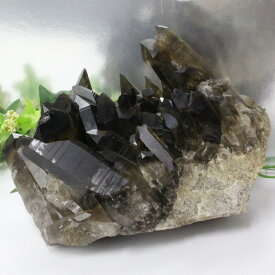 【一点物現物】モリオン クラスター 黒水晶 Morion モリオン 原石 Cluster 魔除け インテリア 置物 邪気払い 浄化 石 クラスター モリオンクラスター パワーストーン 黒水晶 人気 おすすめ 天然石 海外直輸入価格 モリオン