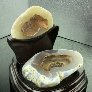 gW[mE  gW[ mEb mE ߂̂ AQ[g Agate ygW[ mE WI[h Geode  󃁃mE  Gemstone NX^ Treasure agate Stone zY Men's 
