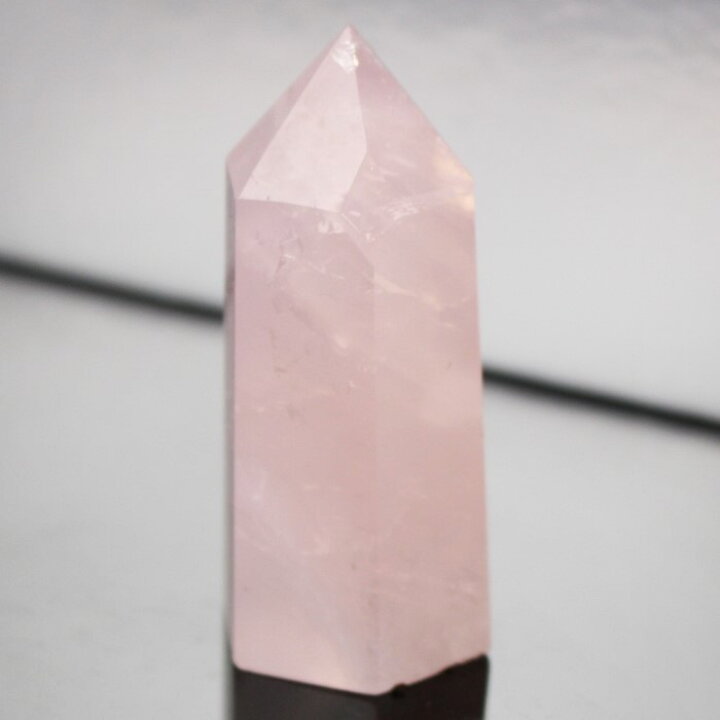 楽天市場】【レア 1点物】ローズクォーツ ポイント Rose Quartz 紅水晶 
