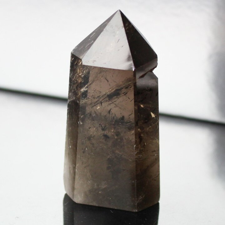 楽天市場】スモーキークォーツ ポイント 煙水晶 カンゴーム Smoky 