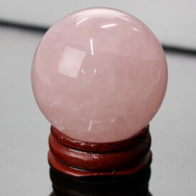 【44mm】ローズクォーツ 丸玉 ピンク 紅水晶 Rose Quartz ローズクォーツ 原石 球体 水晶玉 玉 球 置物 台座 水晶球 大玉 丸玉 Circle Ball ローズクォーツ丸玉 おすすめ パワーストーン 丸玉 天然石 人気 ローズクォーツ