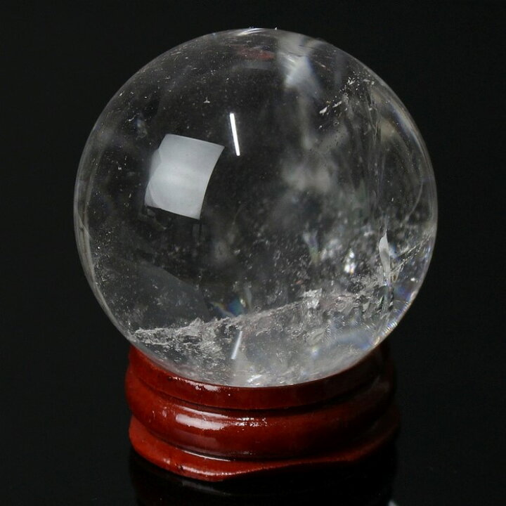 楽天市場】【45mm 一点物 現物】水晶玉 水晶 丸玉 Crystal Quartz  