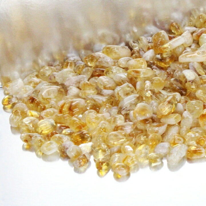 楽天市場】シトリン さざれ 100g｜シトリン 黄水晶 Citrine シトロン 