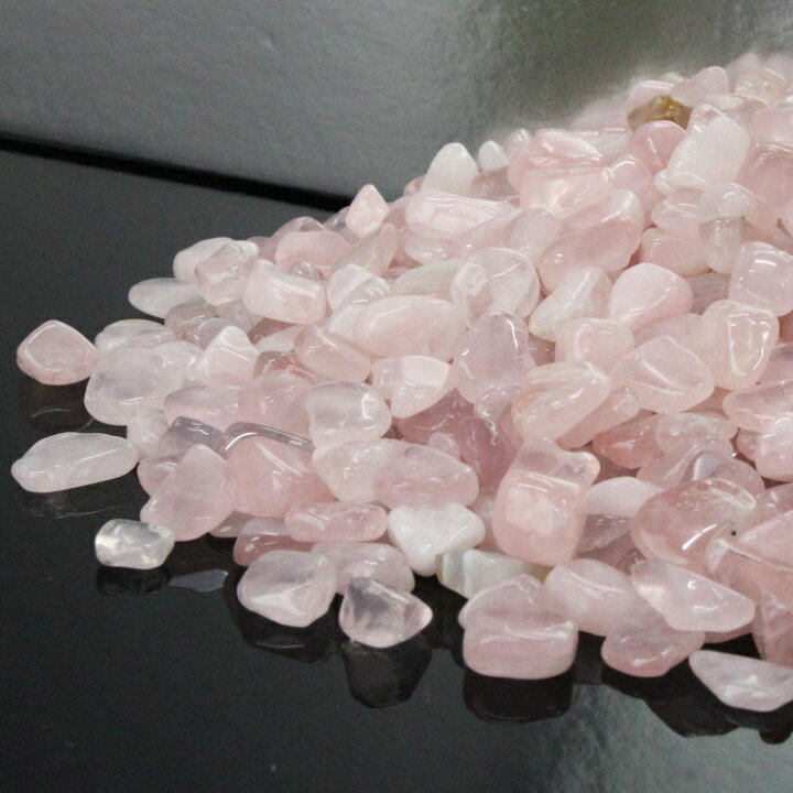 楽天市場】ローズクォーツ さざれ 100g｜rose quartz 紅水晶 ローズ 