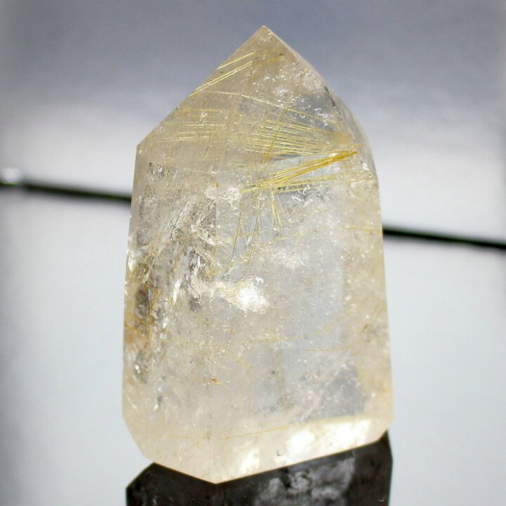 楽天市場】ルチルクォーツ ポイント rutile quartz 金針水晶 ルチル 