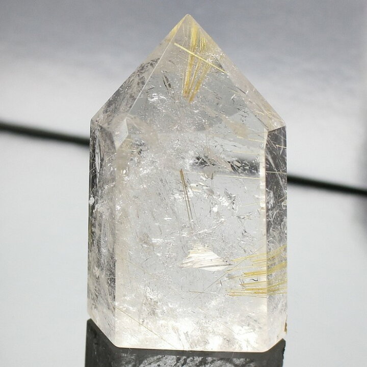 楽天市場】ルチルクォーツ ポイント rutile quartz 金針水晶 ルチル 