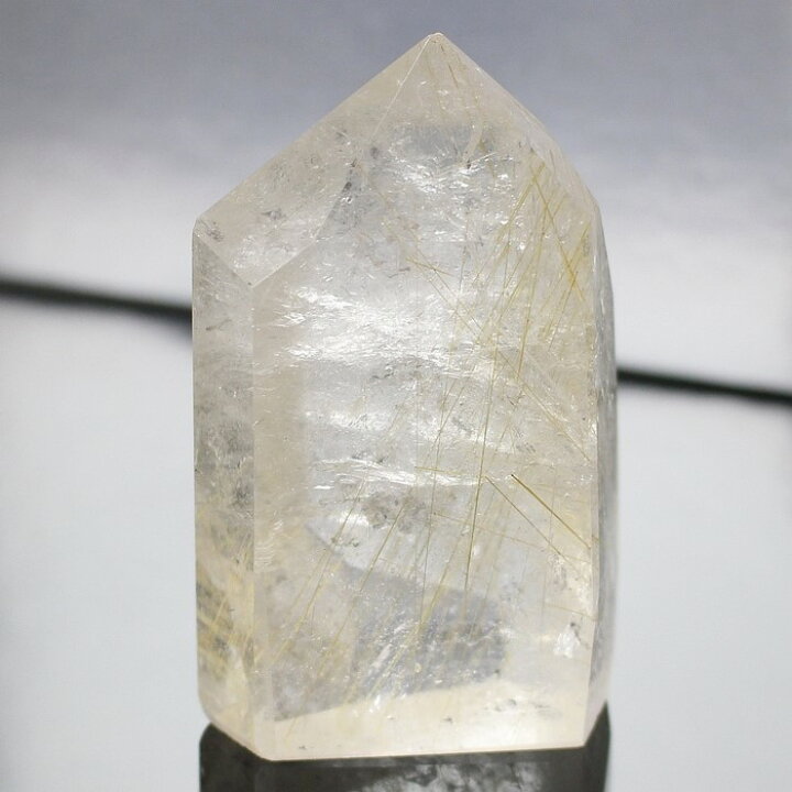 楽天市場】ルチルクォーツ ポイント rutile quartz 金針水晶 ルチル 