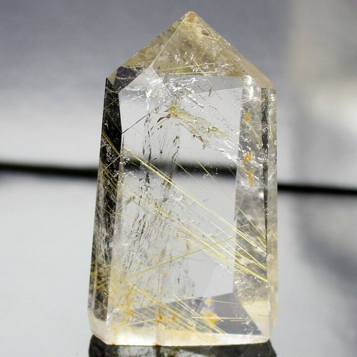 楽天市場】ルチルクォーツ ポイント ルチルクオーツ rutile quartz 