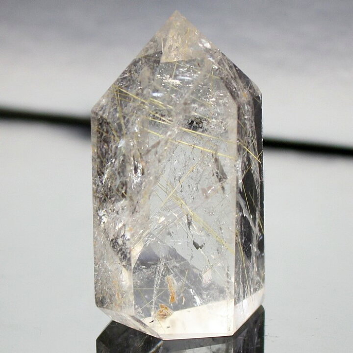 楽天市場】ルチルクォーツ ポイント rutile quartz 金針水晶 ルチル 