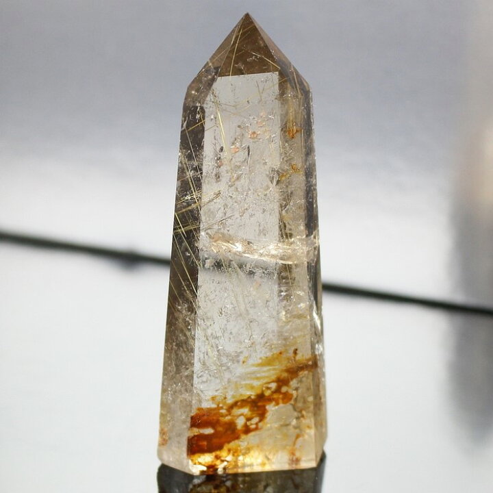 楽天市場】ルチルクォーツ ポイント ルチルクオーツ rutile quartz 