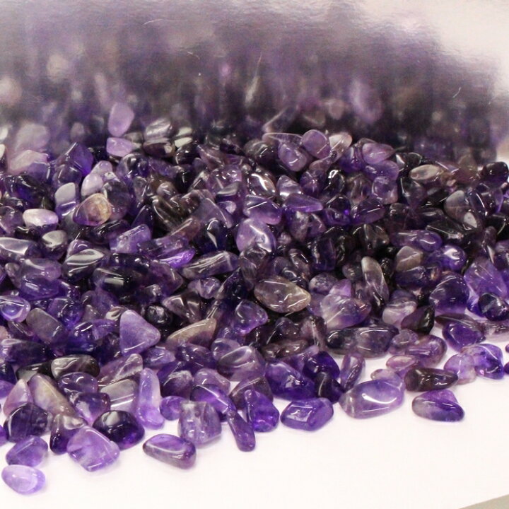 楽天市場】アメジスト さざれ 高品質AAAグレード 100g｜Amethyst 