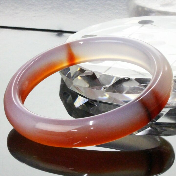 高級瑪瑙メノウバングル61mm $
