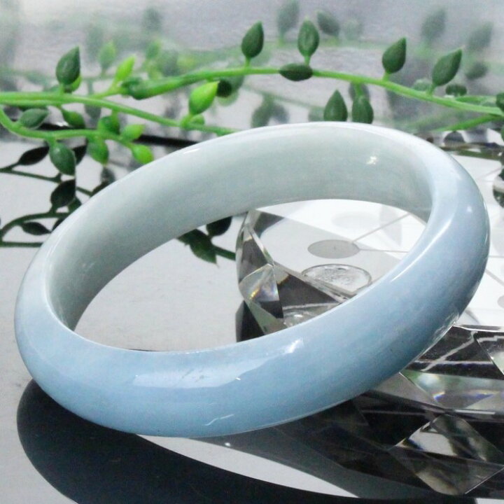 楽天市場】アクアマリン バングル Aquamarine 緑柱石 ミルキーアクア  