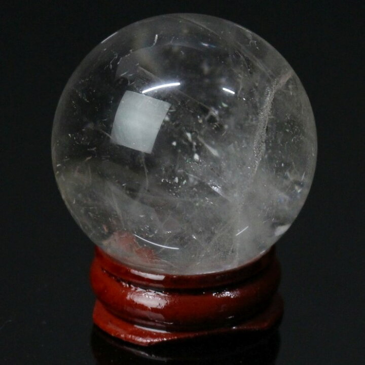 楽天市場】【40mm】天然 水晶玉 水晶 丸玉 ロッククリスタル Crystal 
