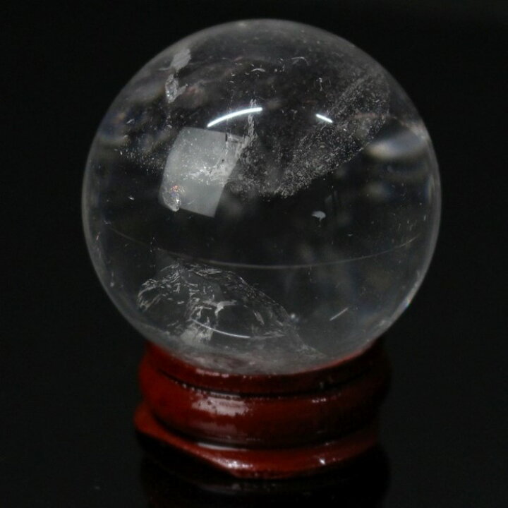 楽天市場】【40mm】天然 水晶玉 水晶 丸玉 ロッククリスタル Crystal 
