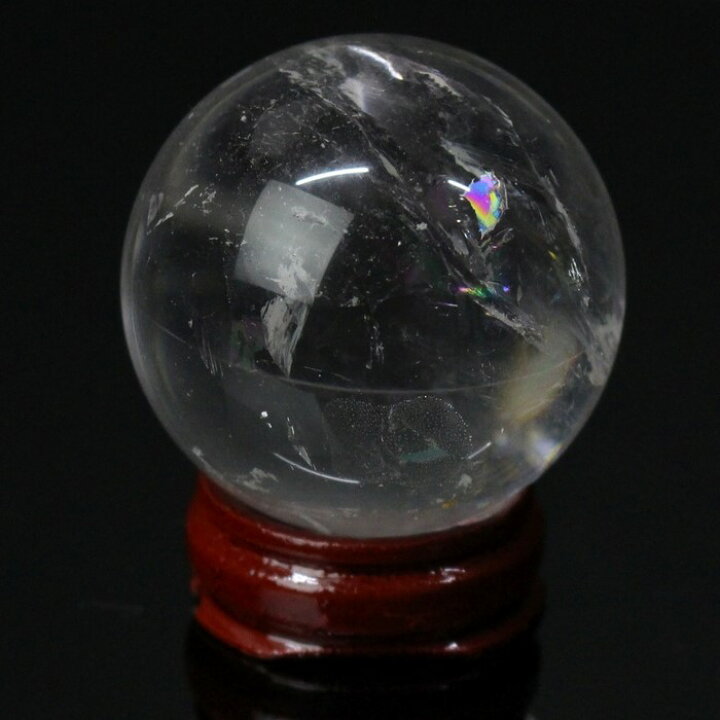 楽天市場】【40mm 高品質ブラジル産 一点物】天然 水晶玉 水晶 丸玉 