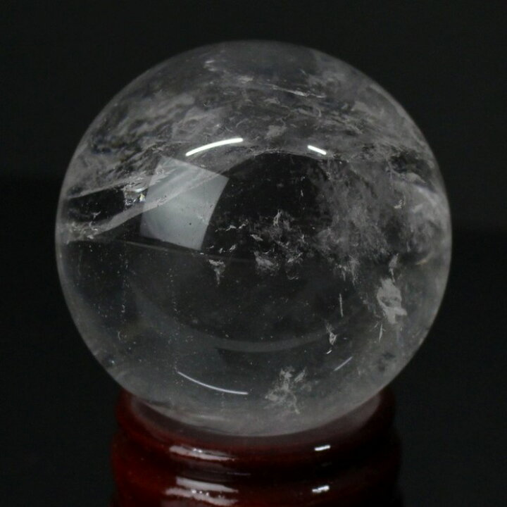楽天市場】【大玉 61mm】天然 水晶玉 水晶 丸玉 ロッククリスタル 