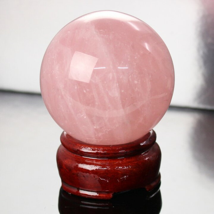 楽天市場】【59mm】ローズクォーツ 丸玉 Rose Quartz 紅水晶 ピンク 