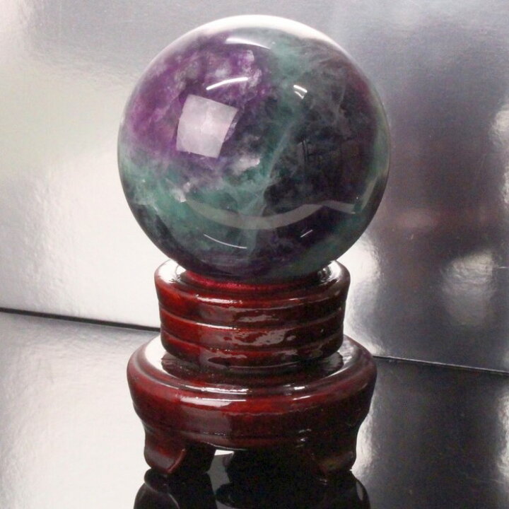 楽天市場】【大玉 74mm】フローライト 丸玉 蛍石 Fluorite 緑 フロー  