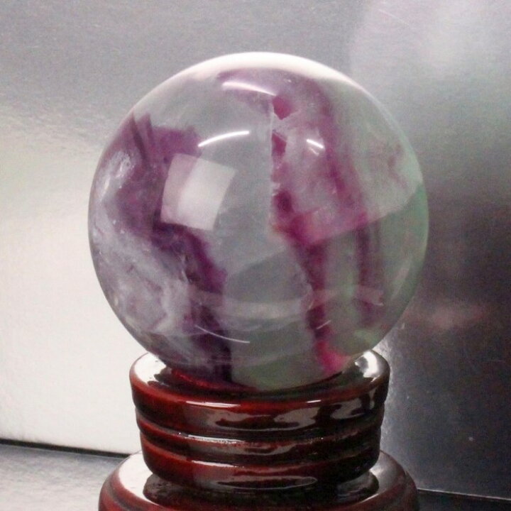 楽天市場】【レア 1点物 大玉 71mm】フローライト 丸玉 蛍石 Fluorite 
