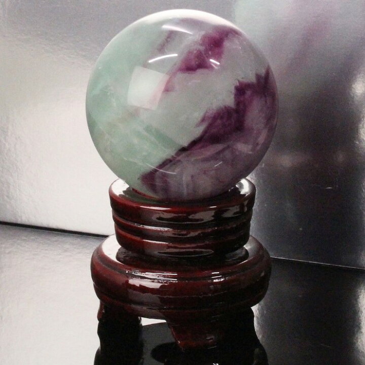 楽天市場】【レア 1点物 大玉 71mm】フローライト 丸玉 蛍石 Fluorite 