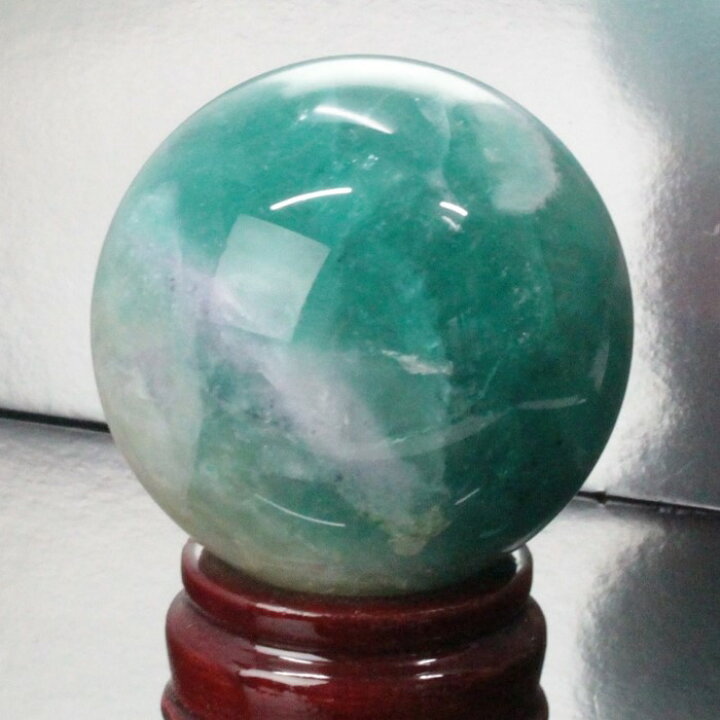 楽天市場】【一点物 現物 大玉 63mm】フローライト 丸玉 グリーン 