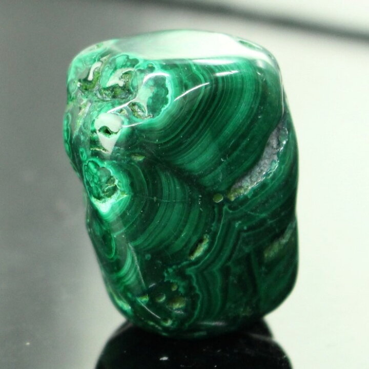 楽天市場】【レア 1点物】マラカイト 石 タンブル Malachite 孔雀石  