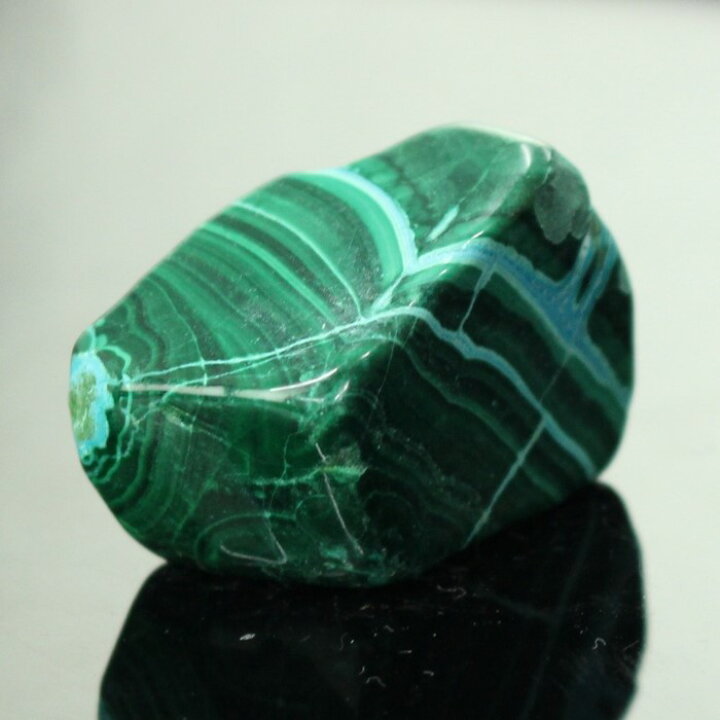 楽天市場】【レア 1点物】マラカイト 石 タンブル Malachite 孔雀石 