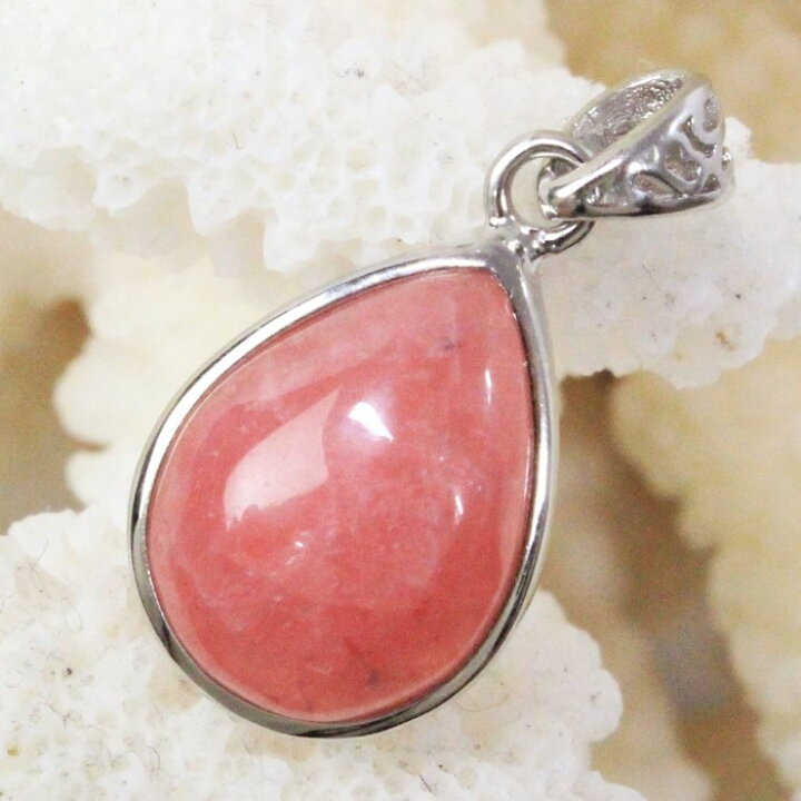 楽天市場】【レア 1点物】インカローズ ペンダント Rhodochrosite 