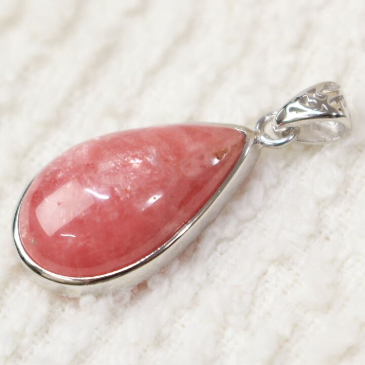 楽天市場】インカローズ ペンダント Rhodochrosite ロードクロサイト 