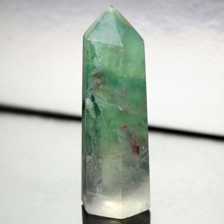 楽天市場】【一点物現物】フローライト ポイント 蛍石 Fluorite 緑 
