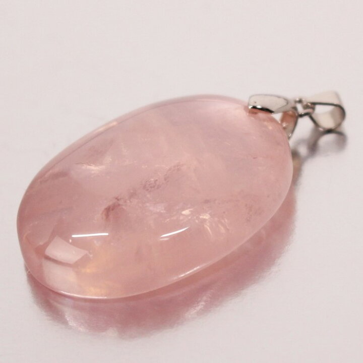 楽天市場】ローズクォーツ ペンダント 紅水晶 ピンク Rose Quartz 