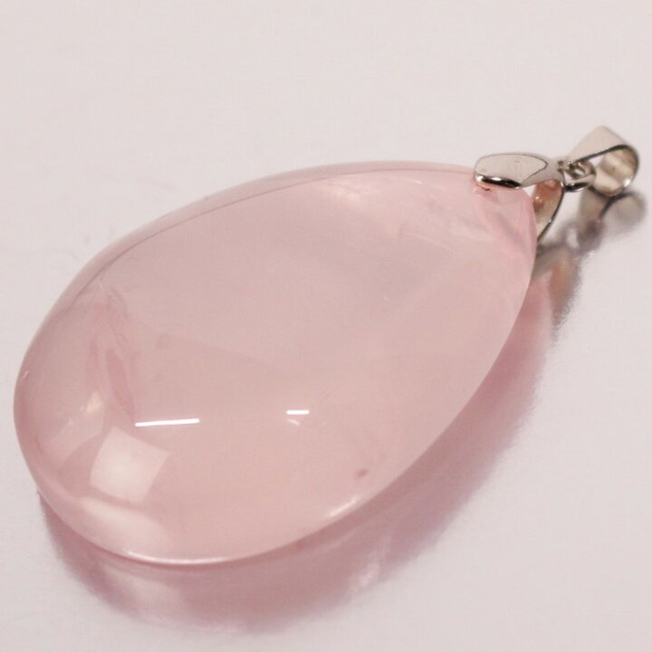 楽天市場】【レア 1点物】ローズクォーツ ペンダント Rose Quartz 紅 