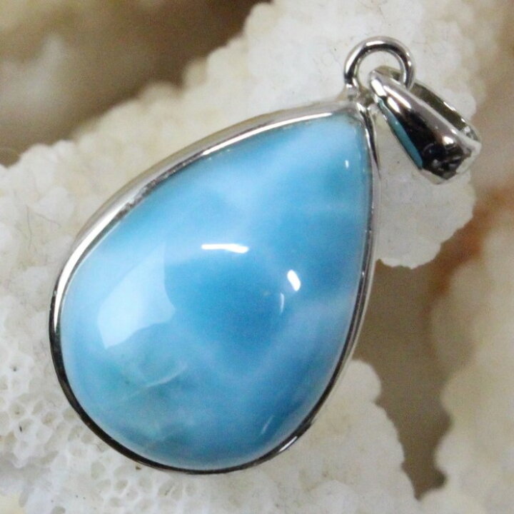 楽天市場】【ドミニカ産 高品質 一点物】ラリマー ペンダント Larimar  