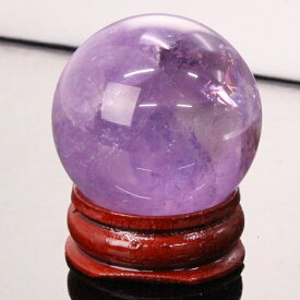 【一級品の輝き 厳選一点物 34mm】アメジスト 丸玉 紫水晶 Amethyst アメジスト 原石 球体 水晶玉 置物 台座 水晶球 丸玉 アメジスト丸玉 パワーストーン アメジスト 天然石 メンズ レディース 人気 アメジスト