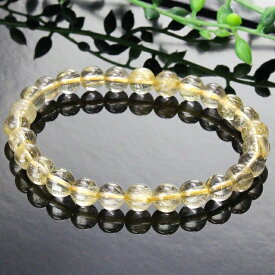 【特選最高グレード一級品 一点物現物 7mm】ルチルクォーツ ブレスレット 金針水晶 原石 ルチルクォーツ ブレスレット Bracelet ブレス ルチルクォーツブレスレット パワーストーン ブレスレット 天然石 メンズ レディース 人気 ルチルクォーツ