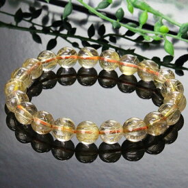 【特選最高グレード一級品 一点物現物 10mm】ルチルクォーツ ブレスレット 金針水晶 原石 ルチルクォーツ ブレスレット 腕輪 ルチルクォーツブレスレット メンズ レディース パワーストーン 人気 おすすめ 天然石 海外直輸入価格 ルチルクォーツ