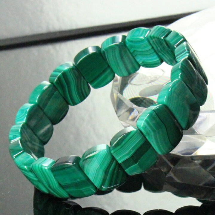 楽天市場】【一級品の輝き 厳選一点物】マラカイト バングル Malachite 