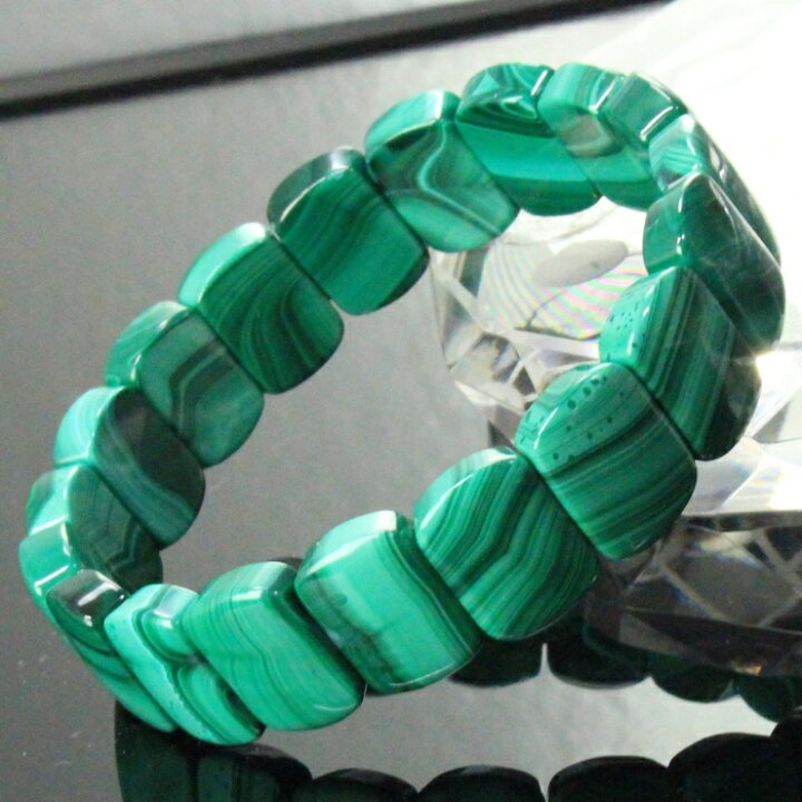 楽天市場】【一級品の輝き 厳選一点物】マラカイト バングル Malachite 