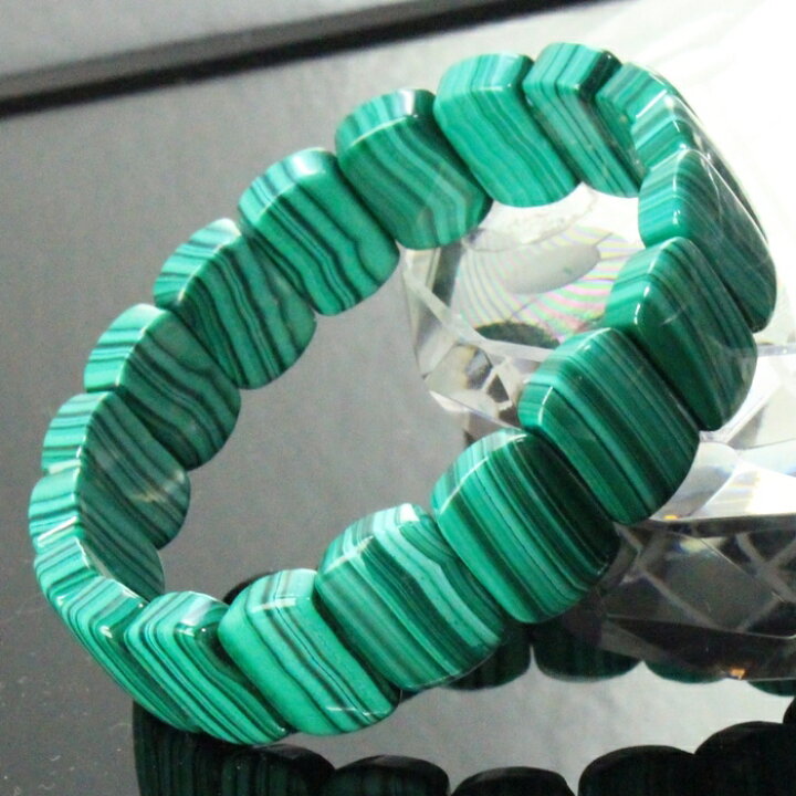 楽天市場】マラカイト バングル 孔雀石 Malachite マラカイト 