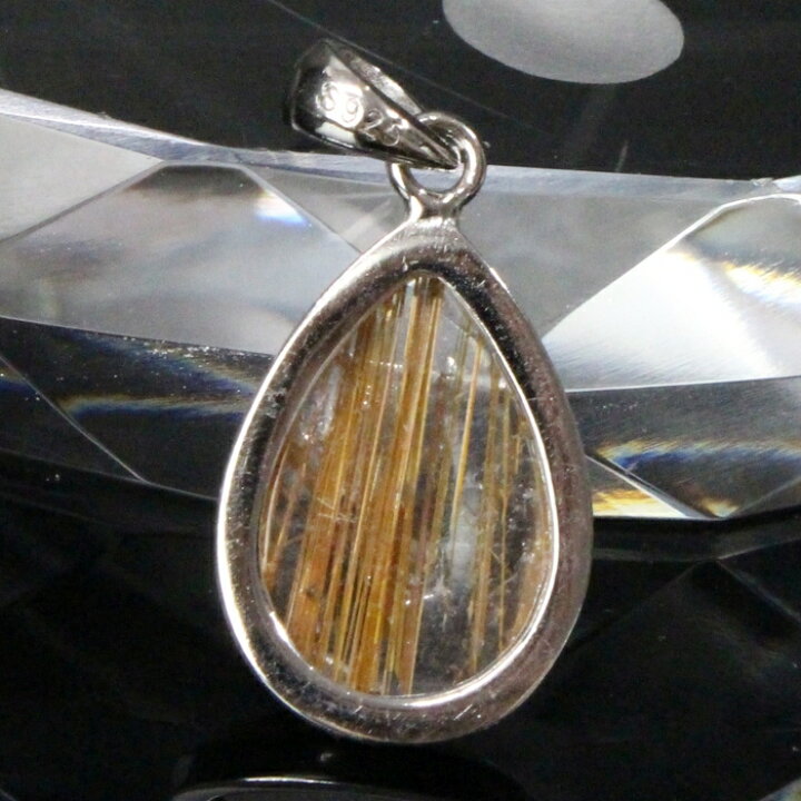 楽天市場】【一級品の輝き 厳選一点物】ルチルクォーツ ペンダント 金 