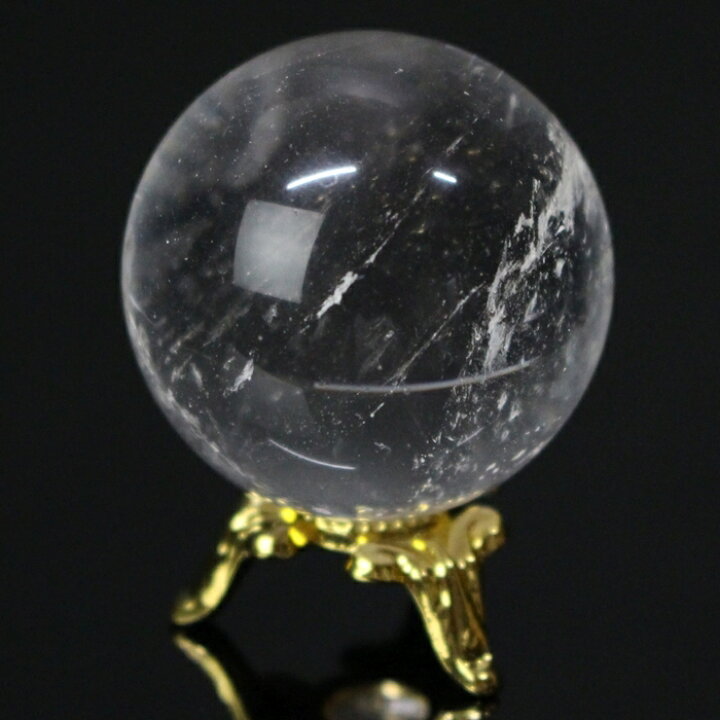楽天市場】【厳選品質 透明度高い一点物 30mm 天然 水晶玉 