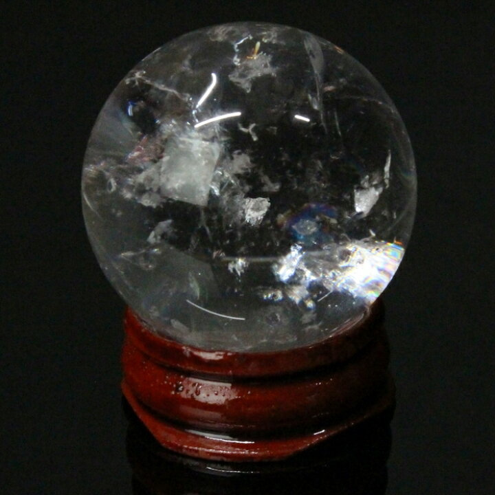 楽天市場】【35mm 天然 水晶玉】 すいしょう クリスタル 水晶 原石 丸 
